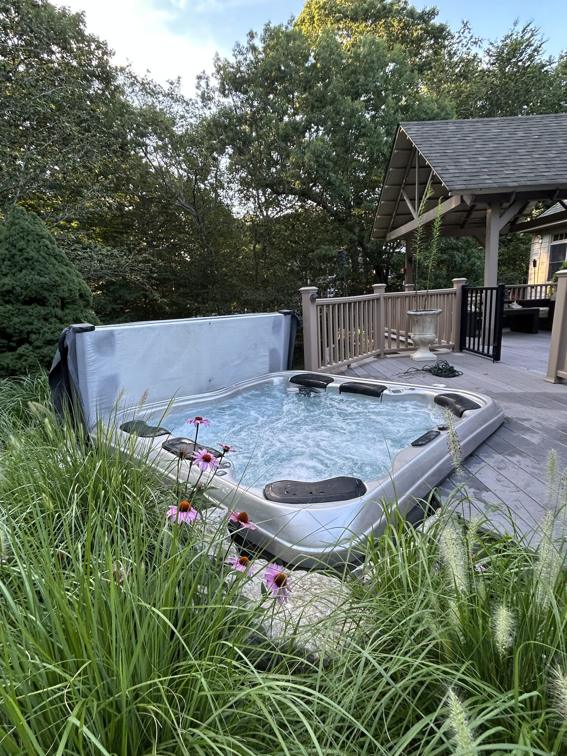 Hot tub maintenance